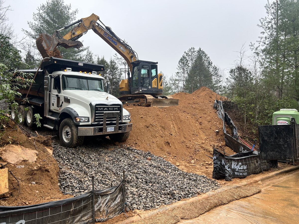 Excavation & Land Clearing — BB's Land Management, Western NC
